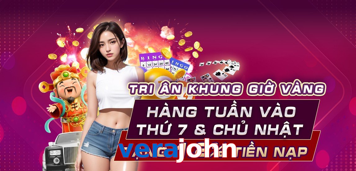 Trò chơi Slot được yêu thích tại verajohn